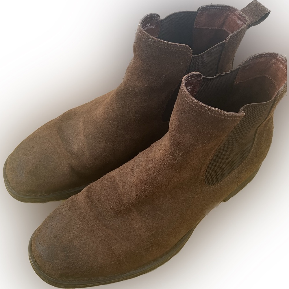 Mens Born Leather Chelsea Boots Size 11